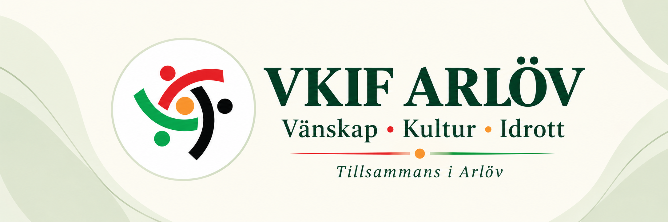 VKIF Arlöv. Vänskap, Kultur, Idrott. Tillsammans i Arlöv.